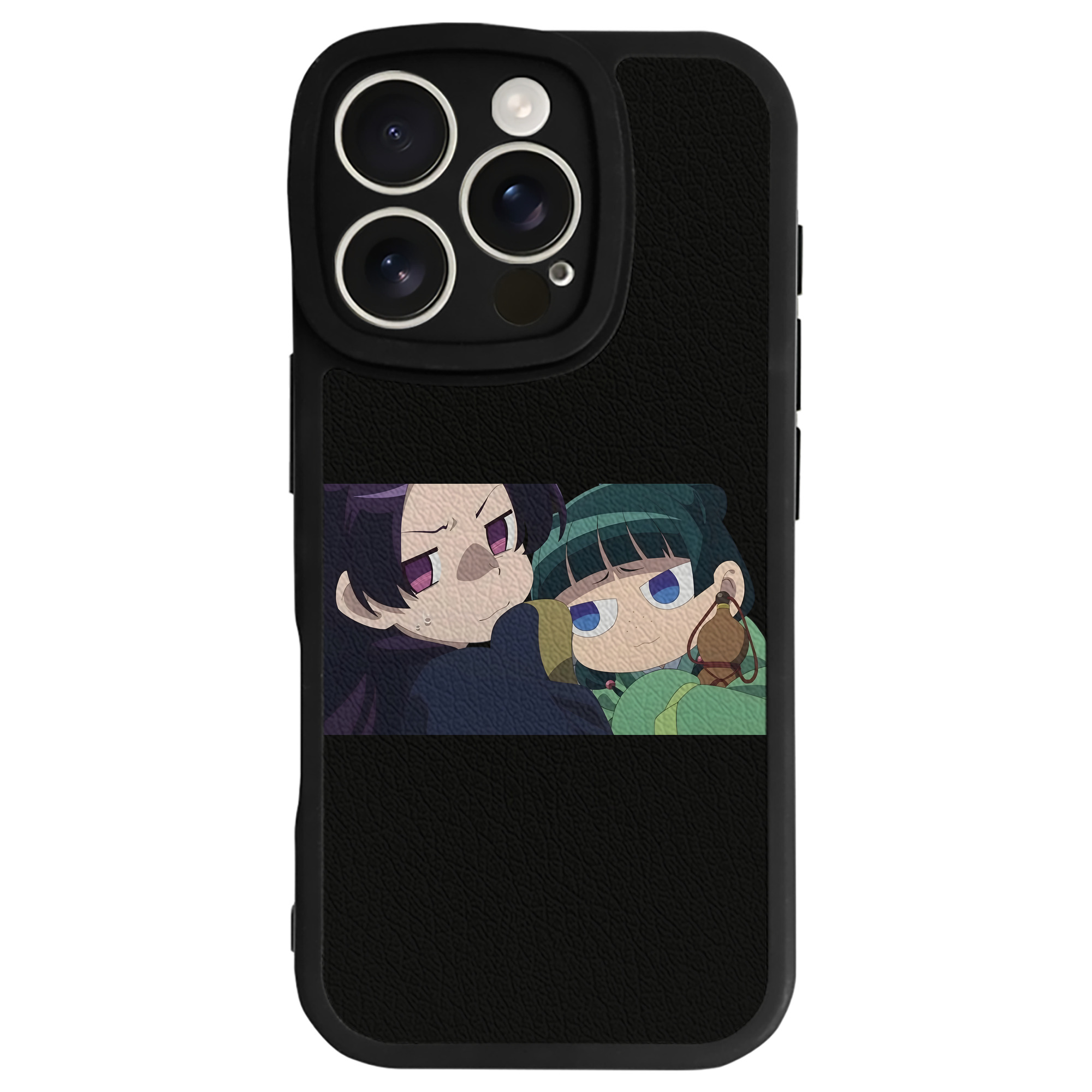 薬屋のひとりごと The Apothecary Diaries 【iPhone 16シリーズ対応】シリコンスマホケース（レザー調） 材質：シリコン